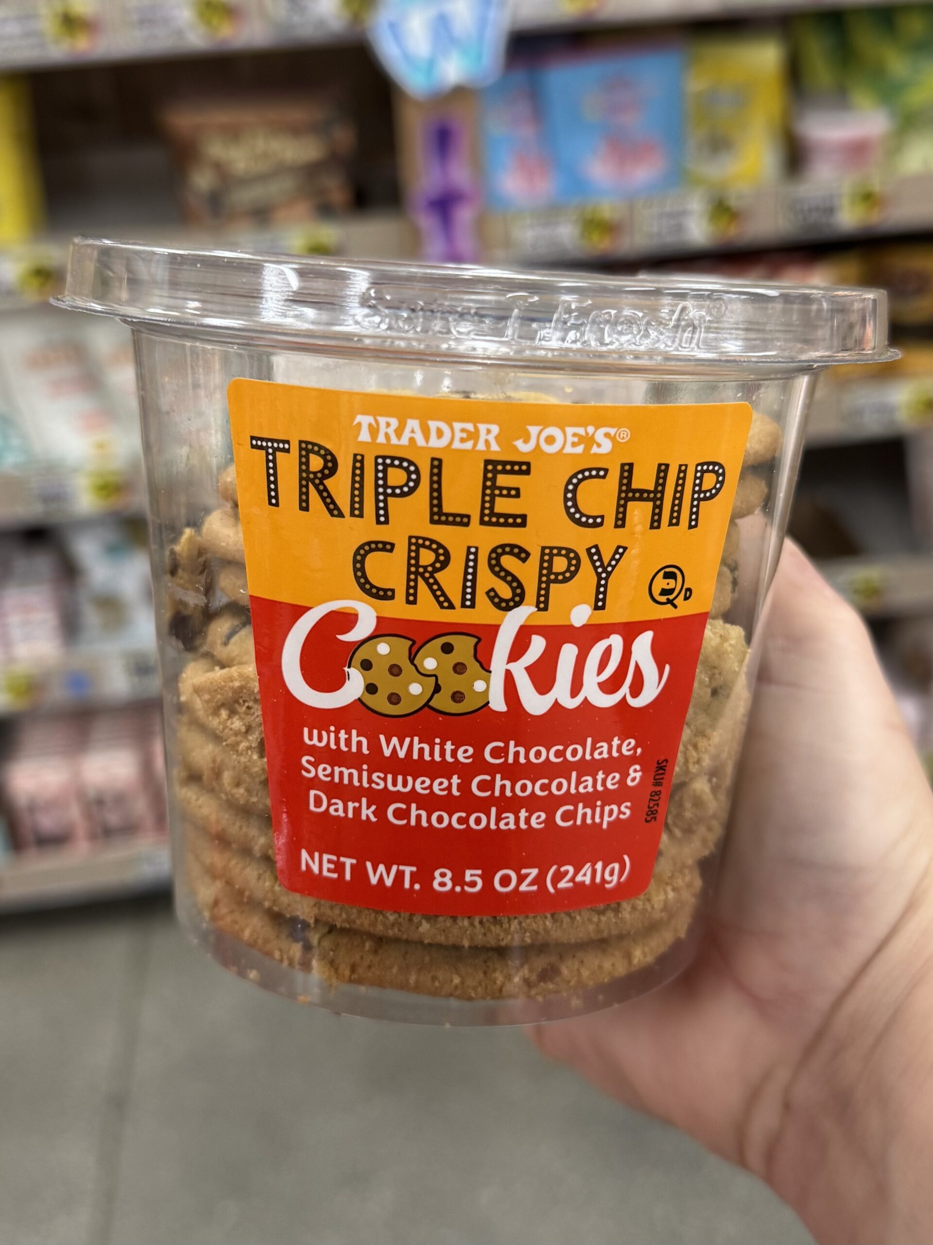 Trader Joe's Triple Chip Crispy Cookies