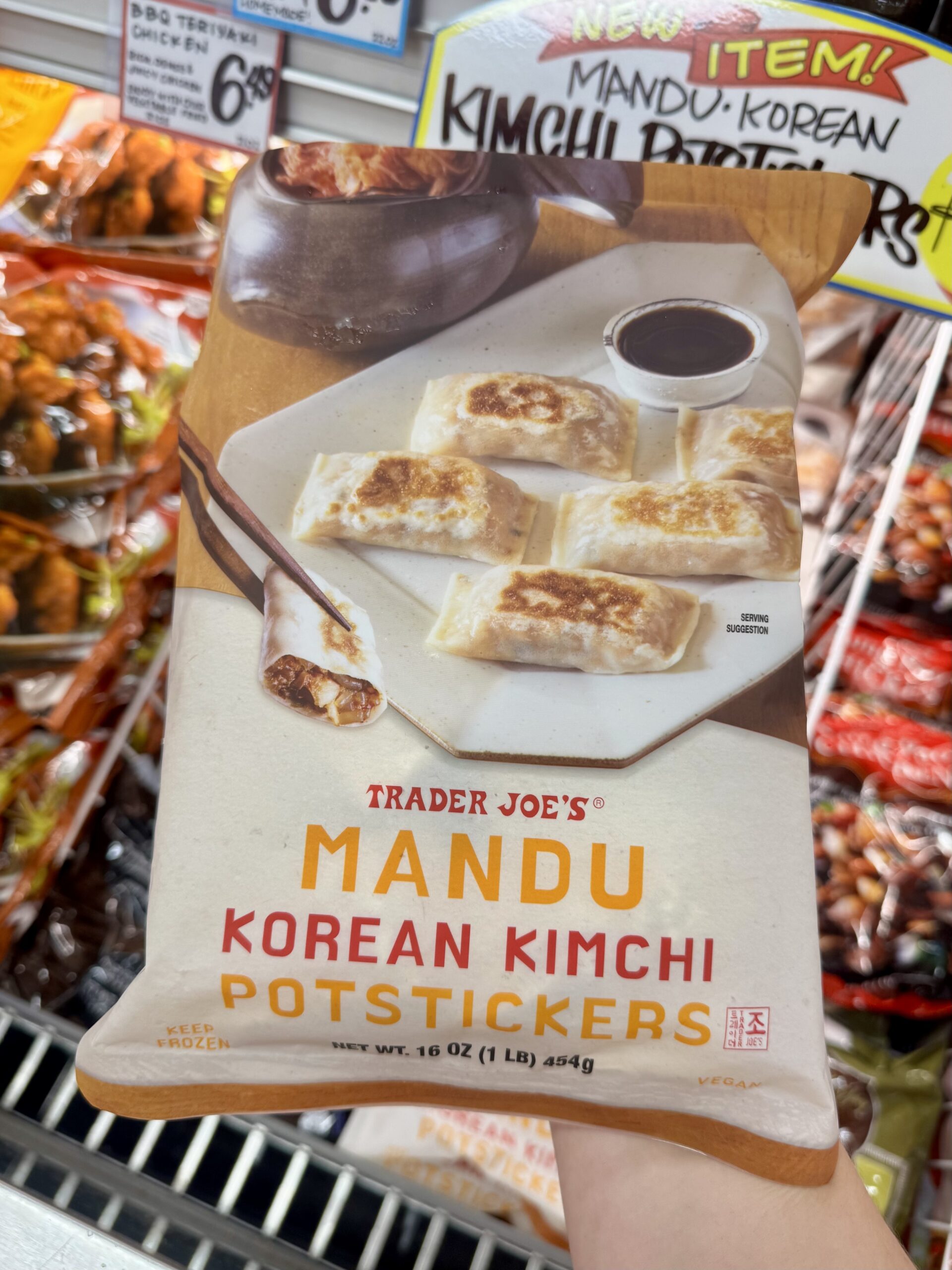 Mandu Korean Kimchi Potstickers - in store