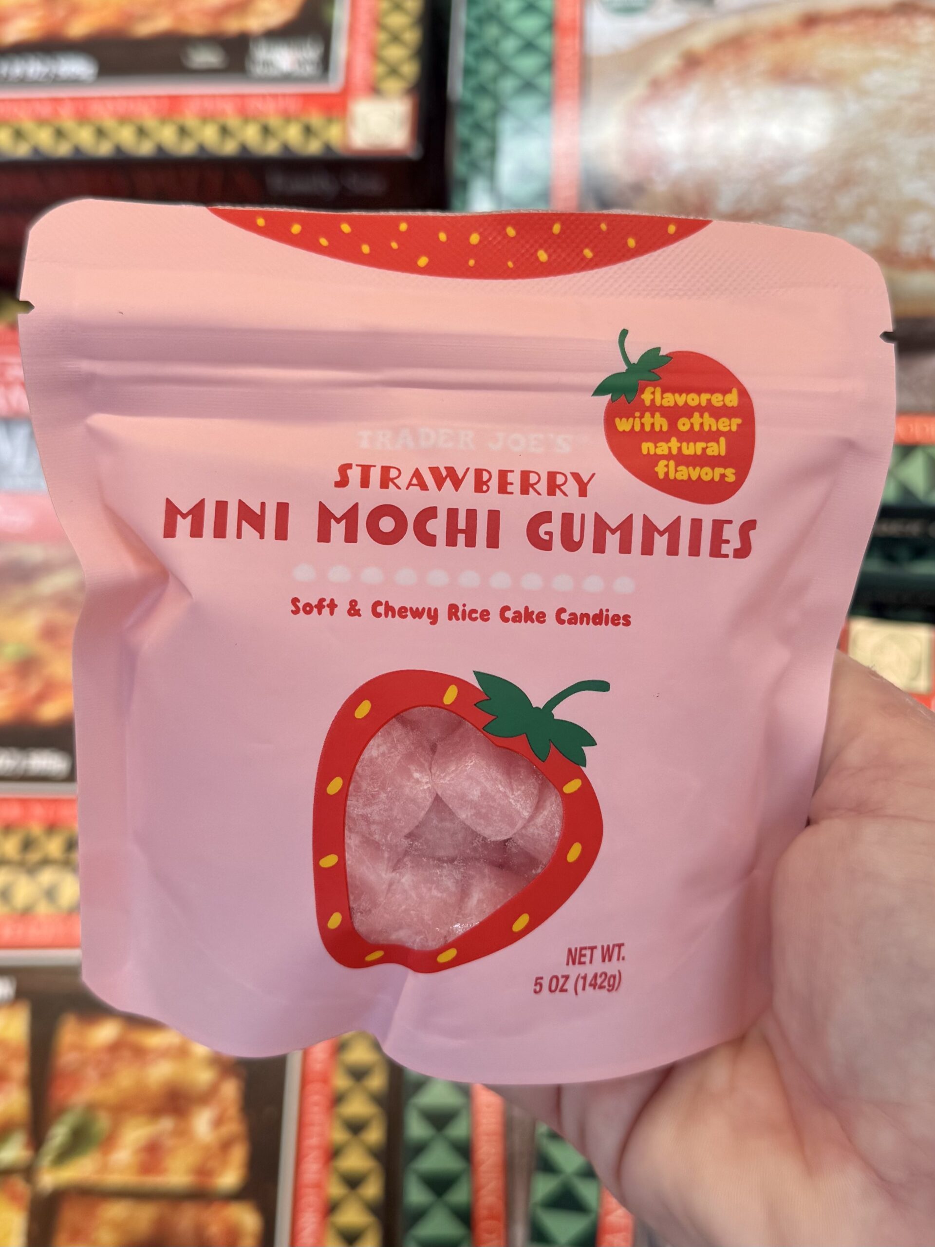 Trader Joe's Strawberry Mini Mochi Gummies