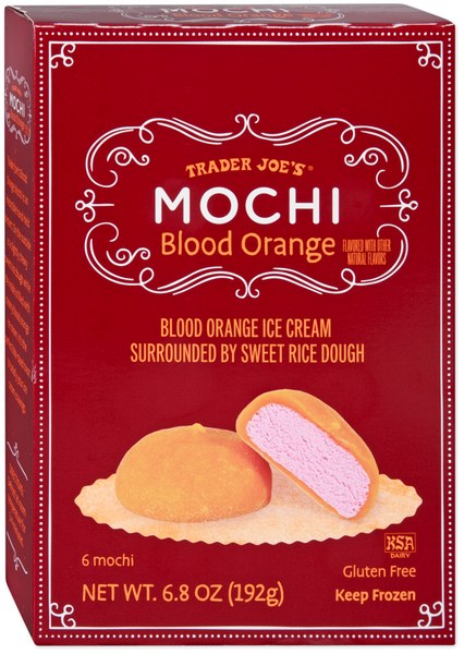Blood Orange Mochi at Trader Joe's