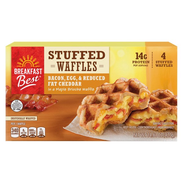 Breakfast Best Apple Cinnamon Stuffed Waffles – $4.99 (June 17, 2026)