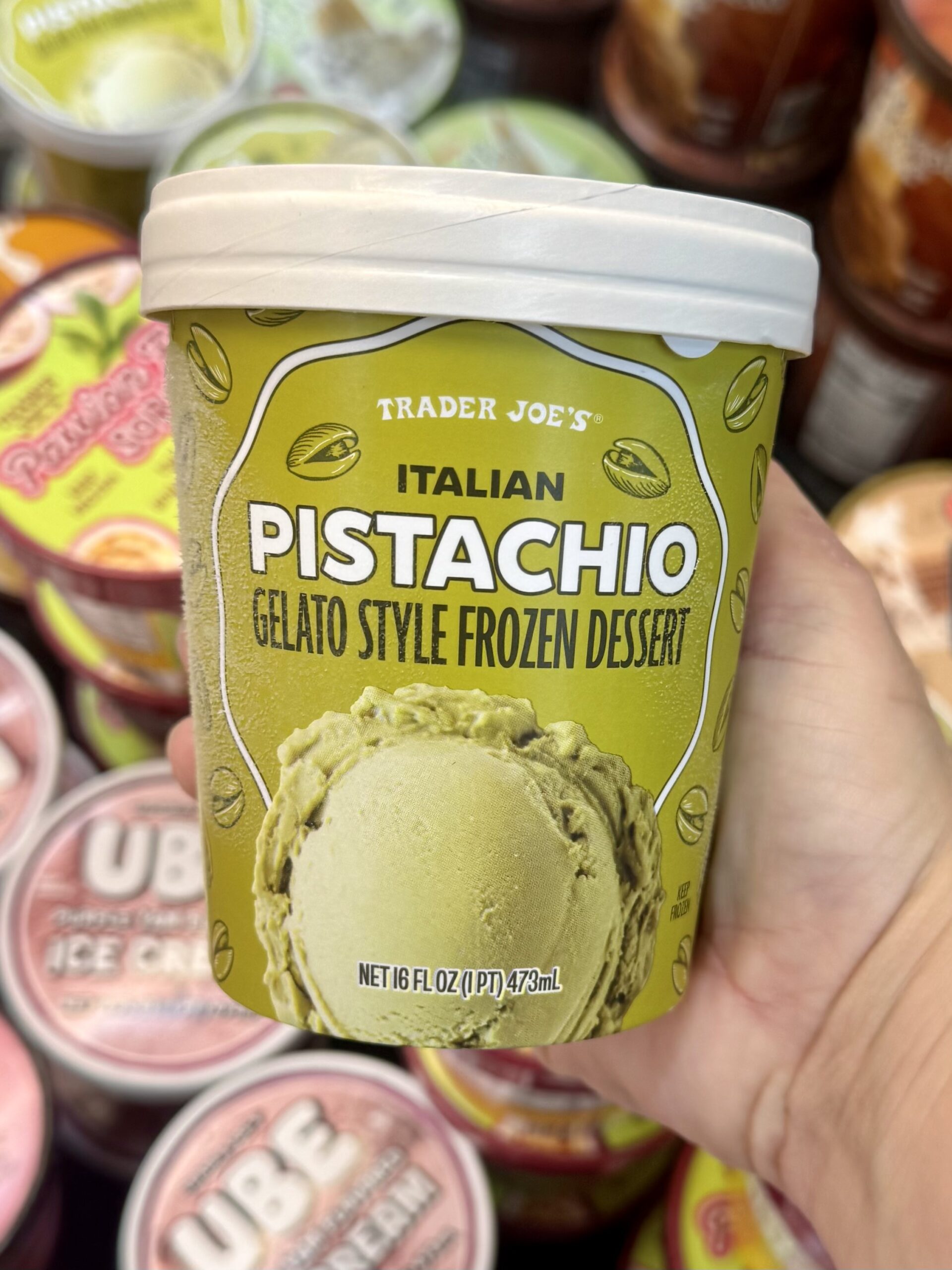 Trader Joe's Italian Pistachio Gelato-Style Frozen Dessert