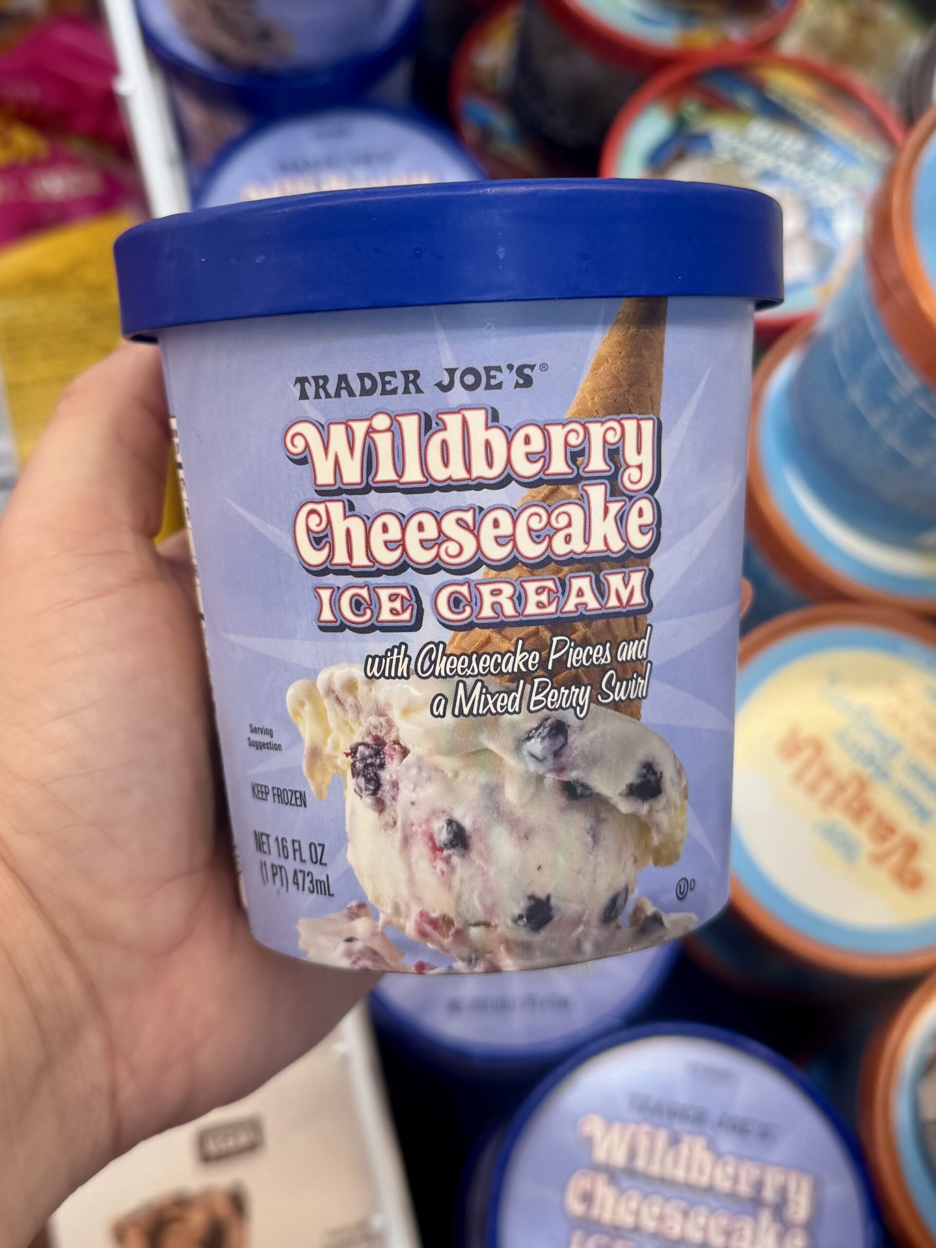 Wildberry Cheesecake Ice Cream - in store