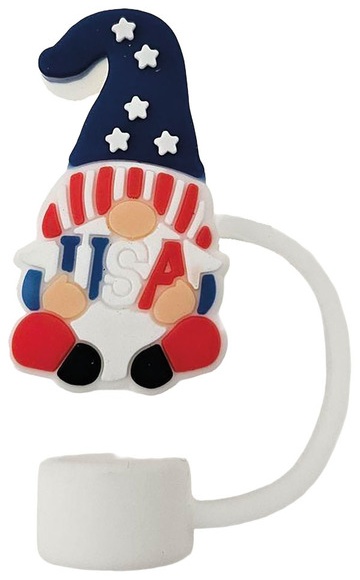Crofton Americana 3pk Straw Toppers -