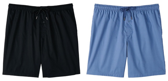 Black/Blue Shorts