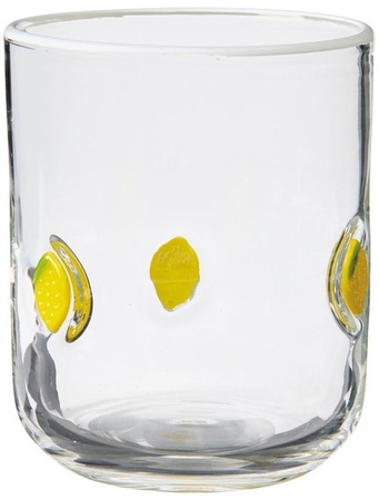 Crofton Icon Drinking Glass - Lemon