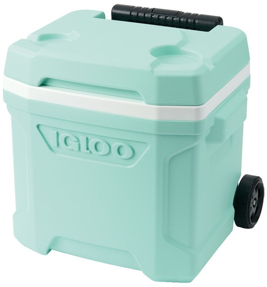 Igloo 16 Quart Rolling Cooler - Seafoam -
