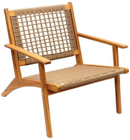 Belavi Wooden Patio Chair -