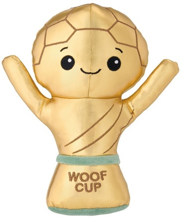 Heart to Tail Plush Sports Dog Toy - Trophy