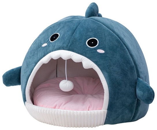 Heart to Tail Novelty Pet Bed - Fish