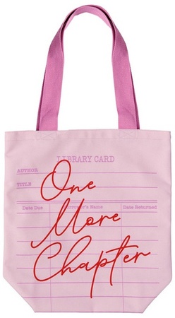 LIVE IN STYLE Book Club Tote - 1 More Chapter