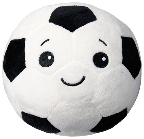 Heart to Tail Plush Sports Dog Toy - Soccer Ball