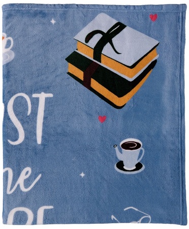 KIRKTON HOUSE 50x60 Book Club Plush Throw - Chapter