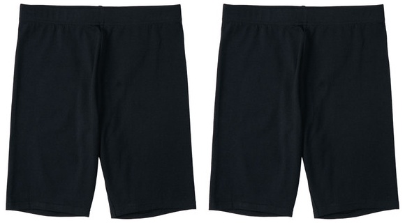 Serra 2 Pack Bike Shorts Black