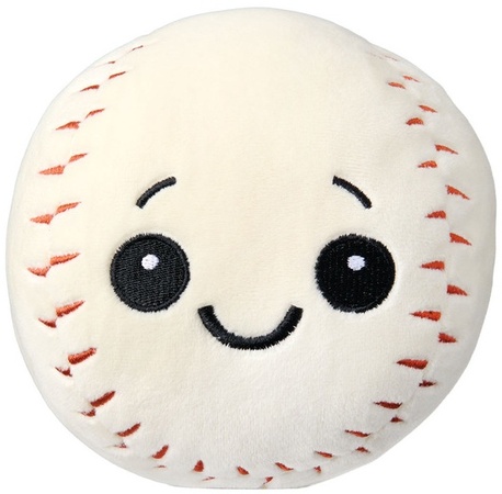 Heart to Tail Plush Sports Dog Toy - Baseball