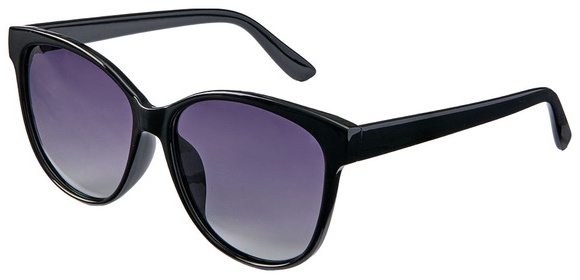 Serra Polarized Sunglasses - Black Round