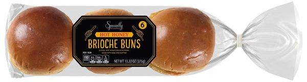 Specially Selected Hot Honey Brioche Buns - 