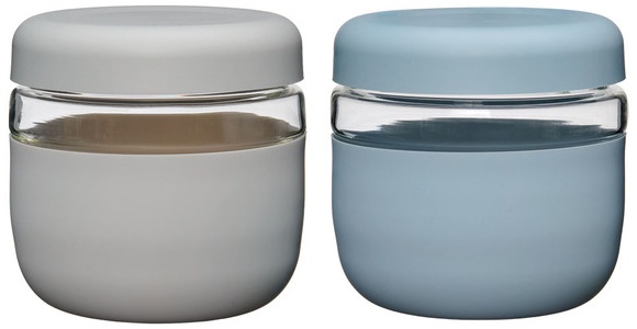 Crofton Dessert Bowl - Blue/Gray