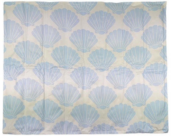 Heart to Tail Cooling Pet Mat - Blue Shells
