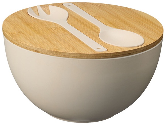 Crofton Salad Bowls - Cream
