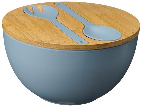 Crofton Salad Bowls - Blue