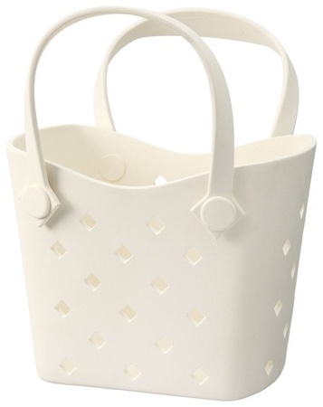 LIVE IN STYLE Mini Haul It All Tote - Off White