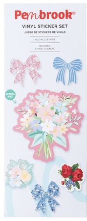 Pembrook Vinyl Stickers - Floral
