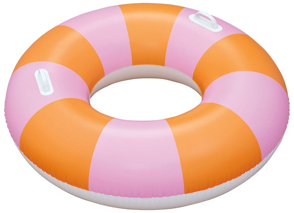 H20GO! Swim Ring - Orange/Pink
