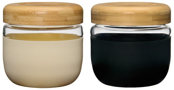 Crofton Dessert Bowl - Crm/Blk