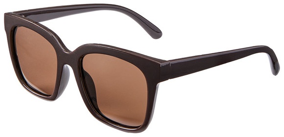 Serra Polarized Sunglasses - Brown Square