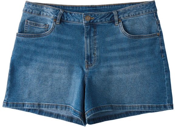 Serra Denim Short Mid Blue