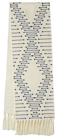 Kirkton House Table Runner - Charcoal Boho