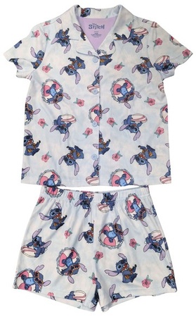 Children's Character 2pc PJ Short Set - Stitch - M