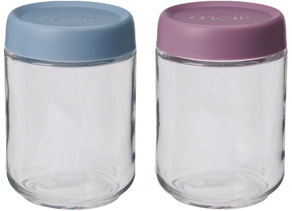 Melii Glass Jar - Purple/Plum
