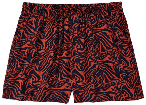Serra Viscose Shorts Red