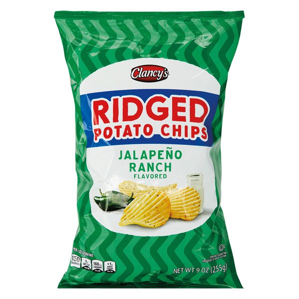 12. Clancy’s Ridged Potato Chips (Honey Jalapeño or Hot Cheddar & Sour Cream) – $2.19