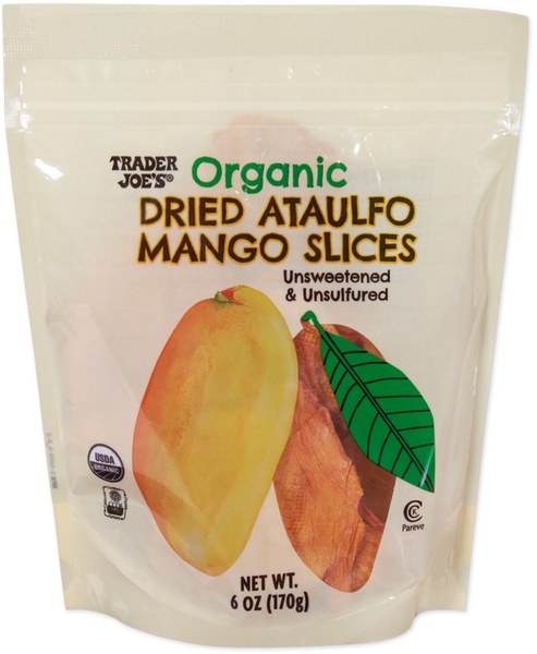 Organic Dried Mango (Unsulfured & Unsweetened)