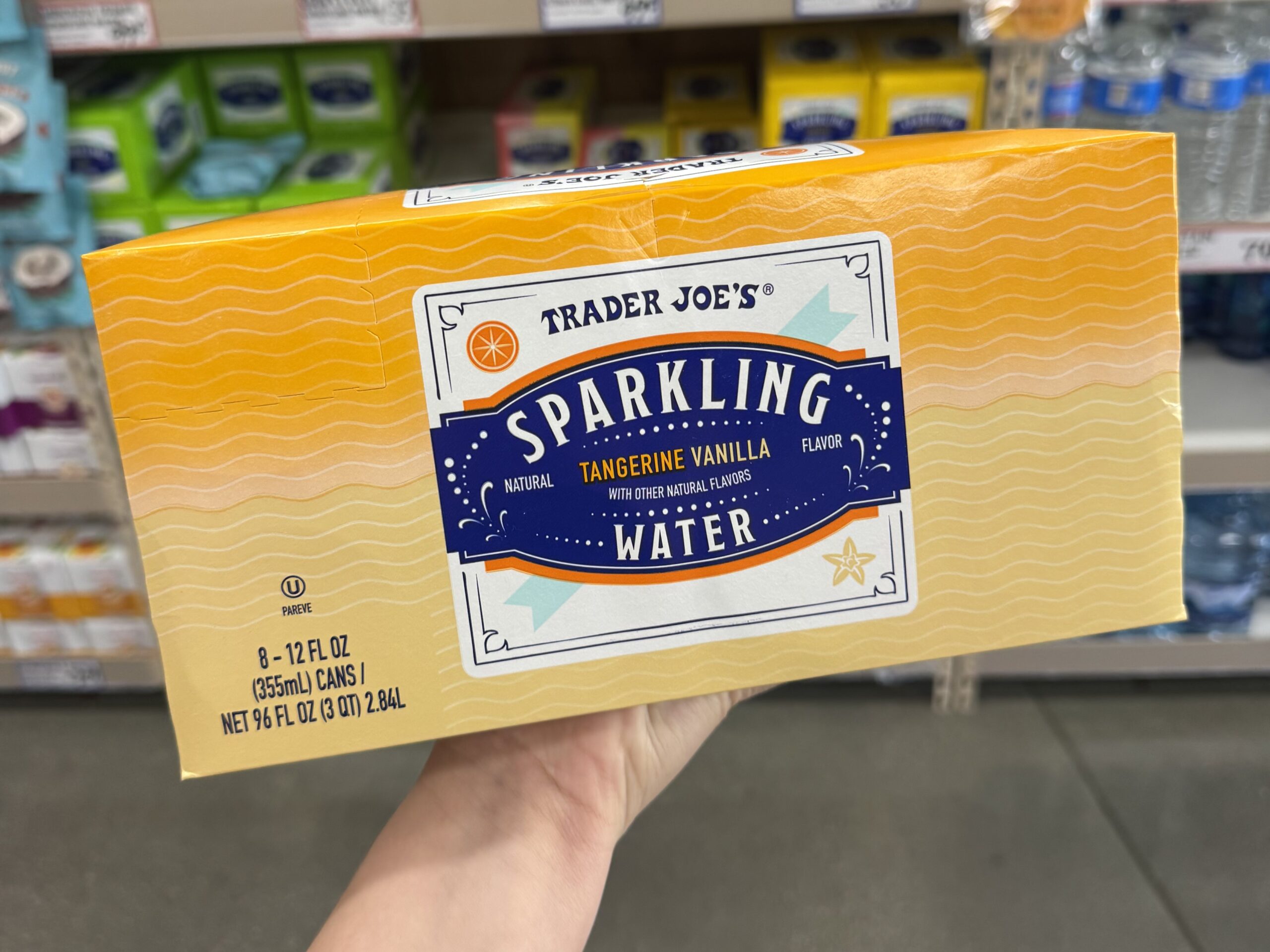 Sparkling Tangerine Vanilla Water - in store