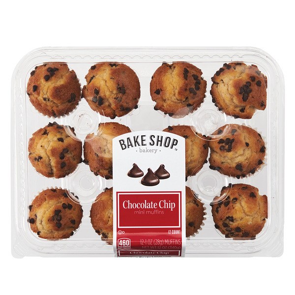 Bake Shop Mini Chocolate Chip Muffins