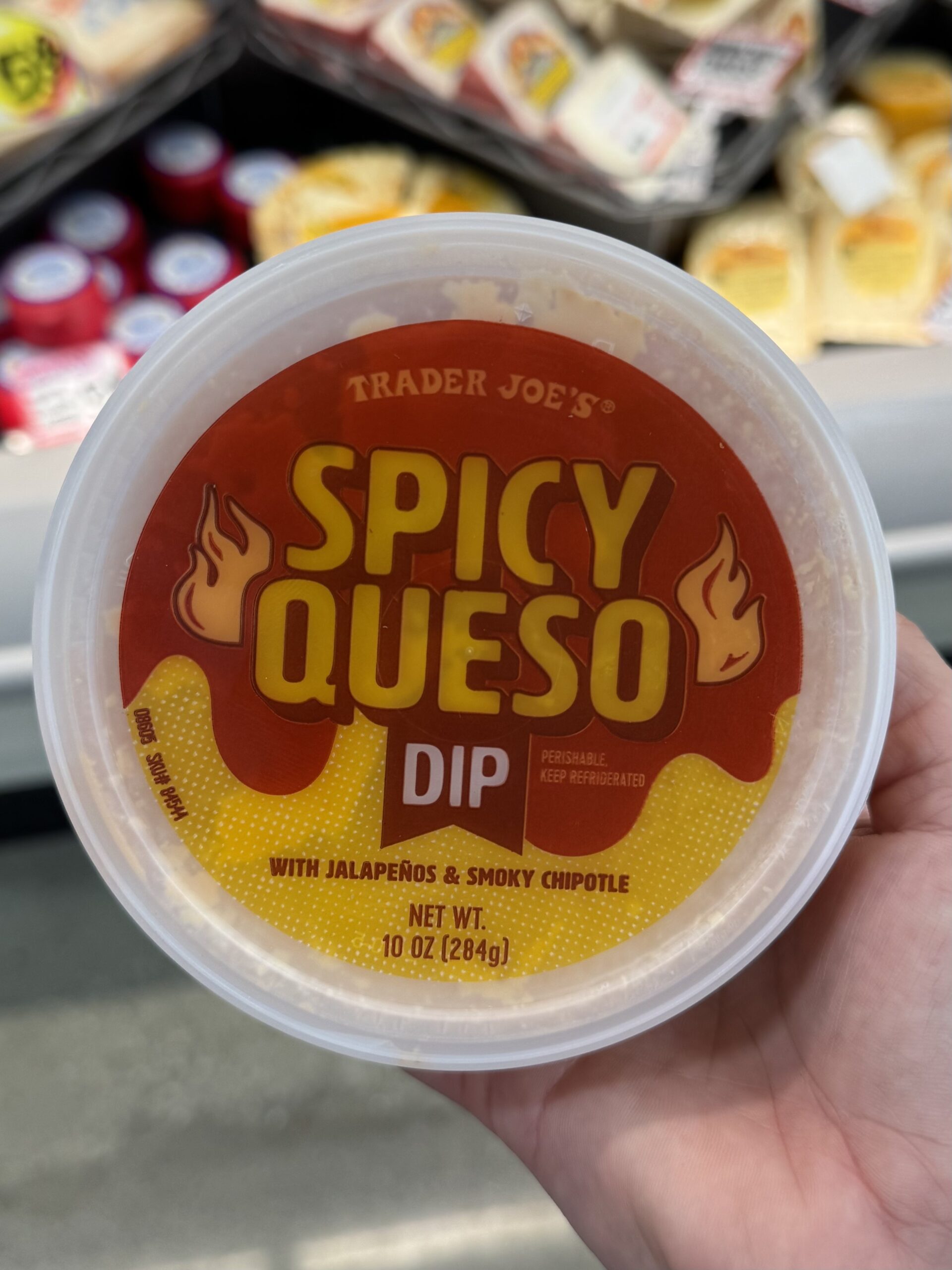 Spicy Queso Dip - in store