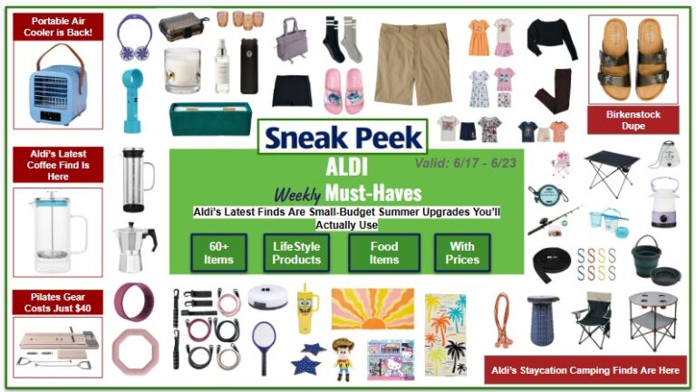 Your Visual Guide to This Week’s Aldi Must-Haves: Unveiling the Best Deals with Pictures and Prices