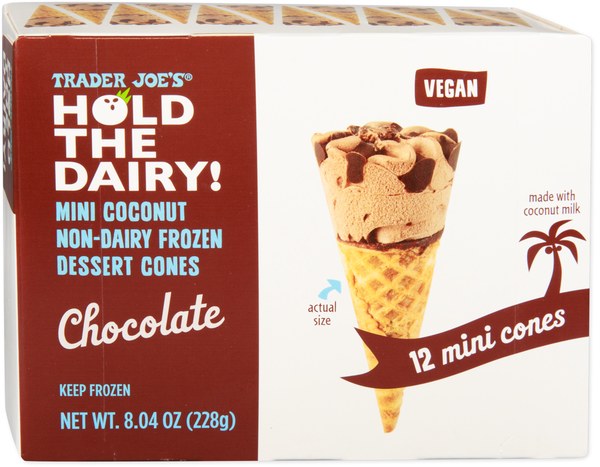 Chocolate Mini Cones at Trader Joe's
