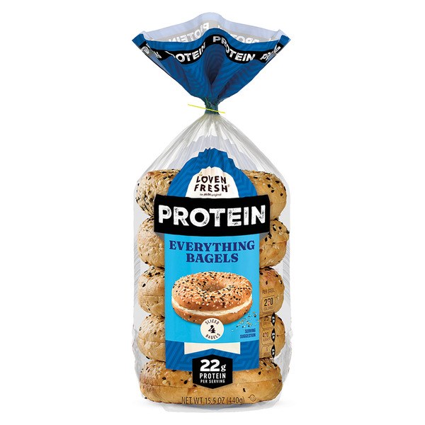 L'Oven Fresh High Protein Bagels