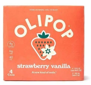 4-Pack Olipop Prebiotic Soda