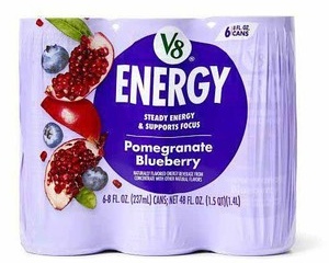 V8 Plus Energy Beverage