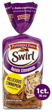 Pepperidge Farm Swirl Bread