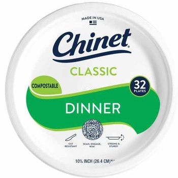 Chinet Classic White Plates