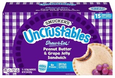 Smucker's Uncrustables Soft Bread Sandwiches