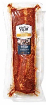 Prairie Fresh Pork Loin Back Ribs, Honey BBQ Seasoned