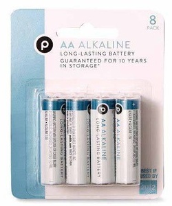 Publix Alkaline Long-Lasting Battery